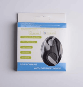 Water Drop Bluetooth-compatible Anti Lost Object Finder (Option: Black)